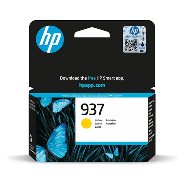 HP 937 (4S6W5NE) cartouche d'encre (d'origine) - jaune 4S6W4NE 093314 - 1