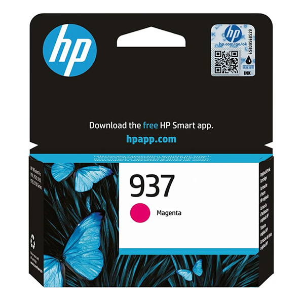 HP 937 (4S6W5NE) cartouche d'encre (d'origine) - magenta 4S6W3NE 093312 - 1