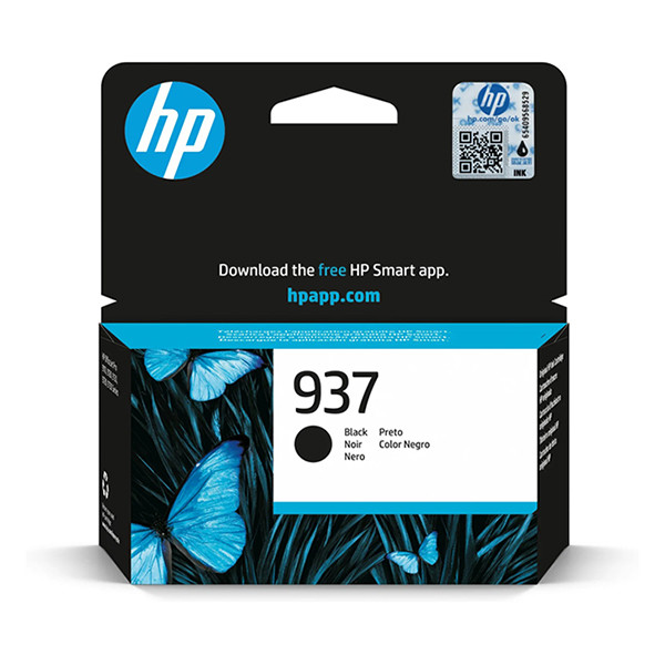 HP 937 (4S6W5NE) cartouche d'encre (d'origine) - noir 4S6W5NE 093308 - 1