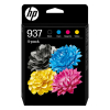 HP 937 (6C400NE) multipack noir/cyan/magenta/jaune (d'origine)