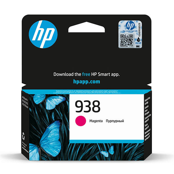 HP 938 (4S6X6PE) cartouche d'encre (d'origine) - magenta 093510 - 1