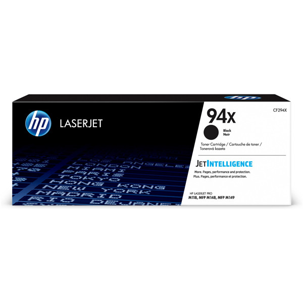 HP 94X (CF294X) toner haute capacité (d'origine) - noir CF294X 054290 - 1