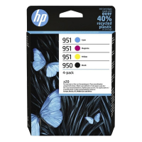 HP 950/951 (6ZC65AE) multipack noir/cyan/magenta/jaune (d'origine) 6ZC65AE 093132