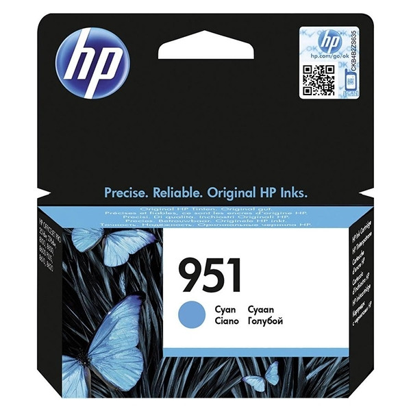 HP 951 (CN050AE) cartouche d'encre (d'origine) - cyan CN050AE 044128 - 1