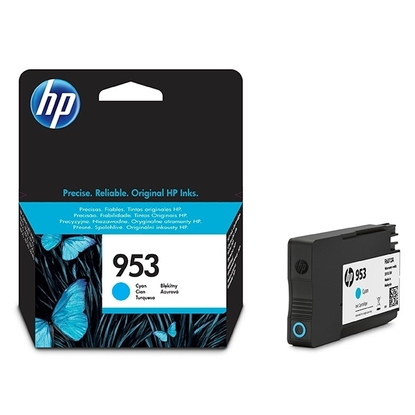 HP 953 (F6U12AE) cartouche d'encre (d'origine) - cyan F6U12AE 044530 - 1