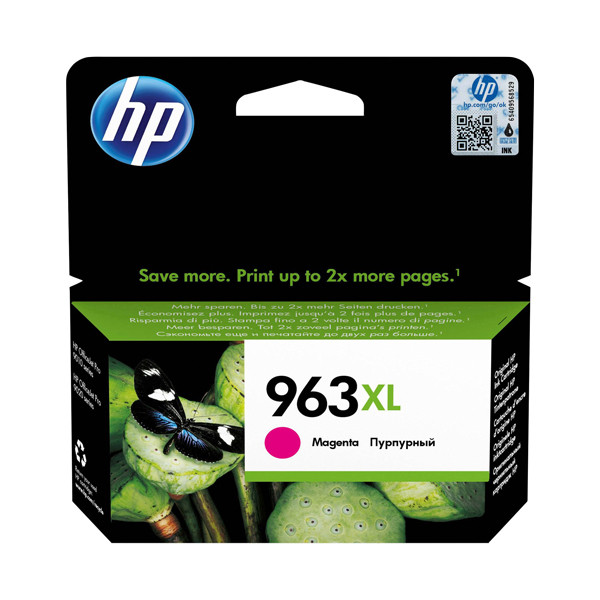 HP 963XL (3JA28AE) cartouche d'encre haute capacité (d'origine) - magenta 3JA28AE 055386 - 1