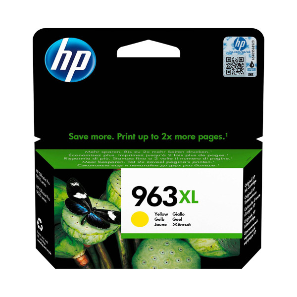 HP 963XL (3JA29AE) cartouche d'encre haute capacité (d'origine) - jaune 3JA29AE 055388 - 1