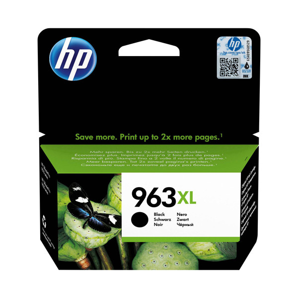 HP 963XL (3JA30AE) cartouche d'encre haute capacité (d'origine) - noir 3JA30AE 055382 - 1