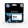 HP 963 (3JA23AE) cartouche d&#039;encre (d&#039;origine) - cyan 3JA23AE 055376
