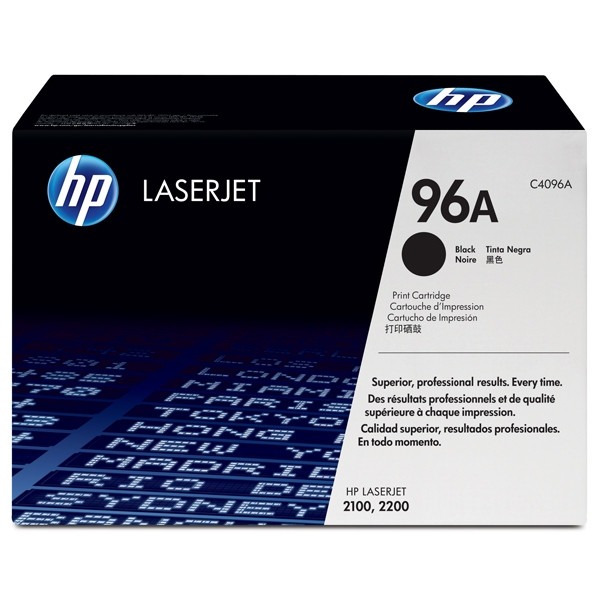 HP 96A (C4096A) toner (d'origine) - noir C4096A 032112 - 1