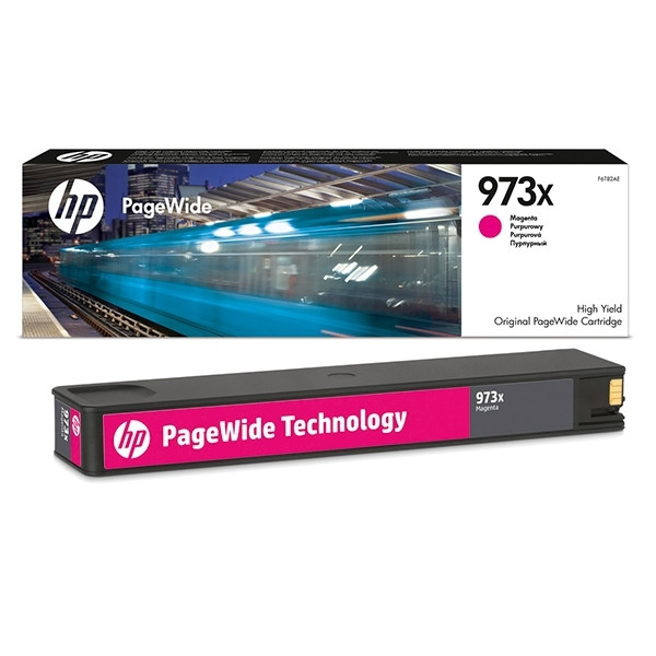 HP 973x (F6T82AE) cartouche d'encre haute capacité (d'origine) - magenta F6T82AE 054918 - 1