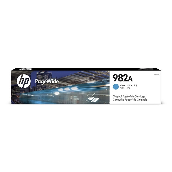 HP 982A (T0B23A) cartouche d'encre (d'origine) - cyan T0B23A 055194 - 1