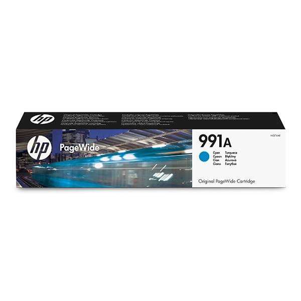 HP 991A (M0J74AE) cartouche d'encre (d'origine) - cyan M0J74AE 030584 - 1