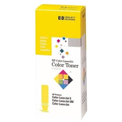 HP C3103A toner jaune (d'origine) C3103A 039940 - 1