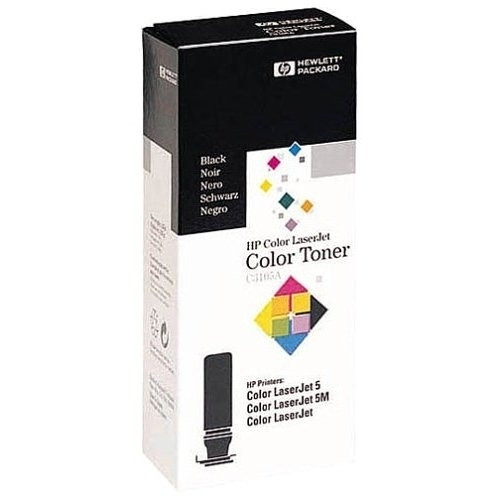 HP C3105A toner noir (d'origine) C3105A 039944 - 1