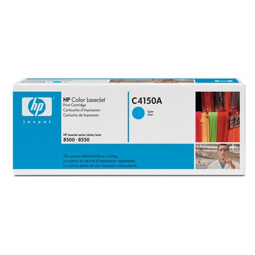 HP C4150A (EP-82C) toner cyan (d'origine) C4150A 039050 - 1