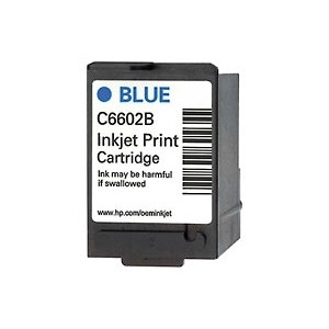 HP C6602B cartouche d'encre bleue (d'origine) C6602B 030954 - 1