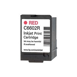 HP C6602R cartouche d'encre rouge (d'origine) C6602R 030958 - 1