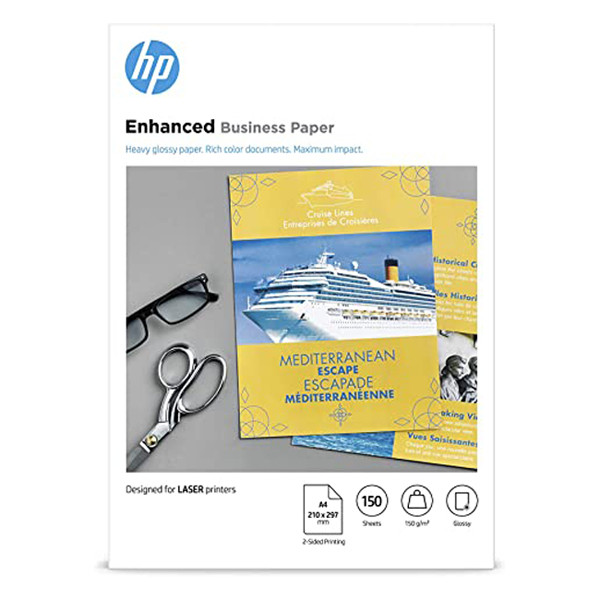 HP CG965A papier photo laser professionnel glacé 150 g/m² A4 (150 feuilles) CG965A 064950 - 1