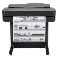 HP DesignJet T650 24 pouces imprimante jet d'encre avec wifi 5HB08AB19 5HB08DB19 817097