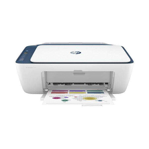 HP DeskJet 2721 imprimante à jet d'encre multifonction A4 avec wifi (3 en 1) 7FR54B629 841264 - 1