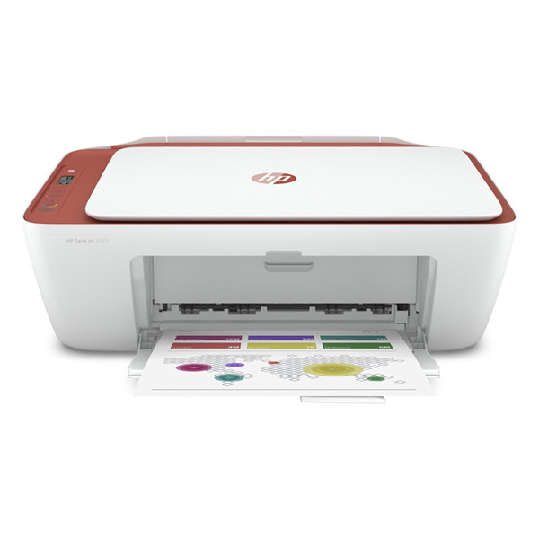 HP DeskJet 2723e imprimante à jet d'encre multifonction A4 avec wifi (3 en 1) 7FR55B629 841251 - 1