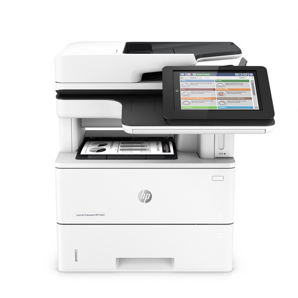 HP LaserJet Enterprise Flow MFP M527c imprimante laser multifonction A4 noir et blanc (4 en 1) F2A81AB19 841231 - 1