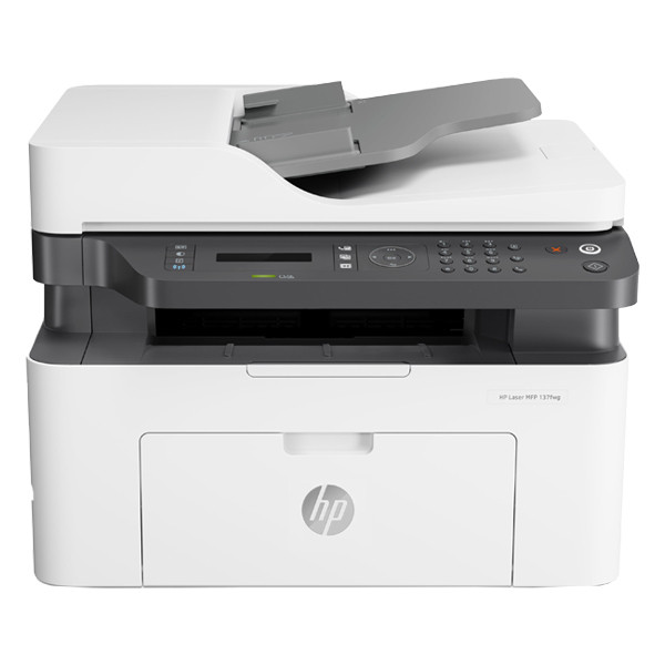 HP Laser MFP 137fnw imprimante laser multifonction A4 noir et blanc avec wifi (4 en 1) 4ZB84AB19 817007 - 1