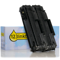 HP Marque 123encre remplace HP 05A (CE505A) duopack de toners - noir  160718