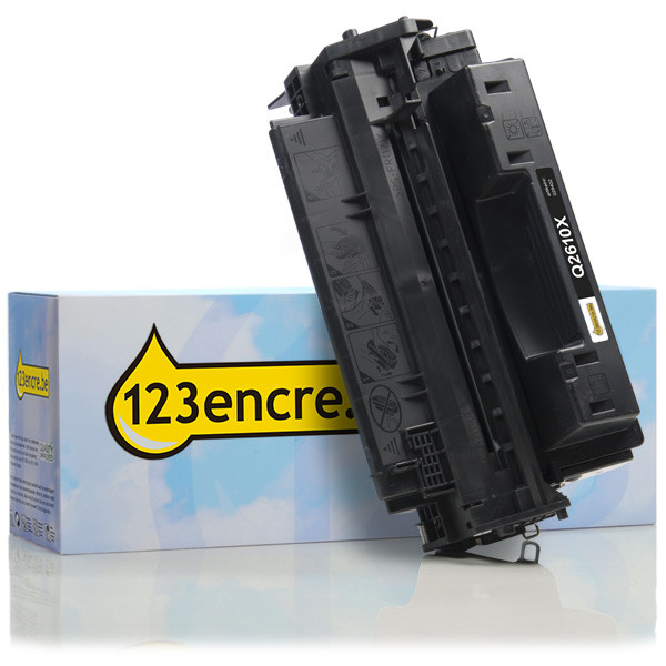 HP Marque 123encre remplace HP 10A XL (Q2610A XL) toner noir haute capacité Q2610AC 033066 - 1