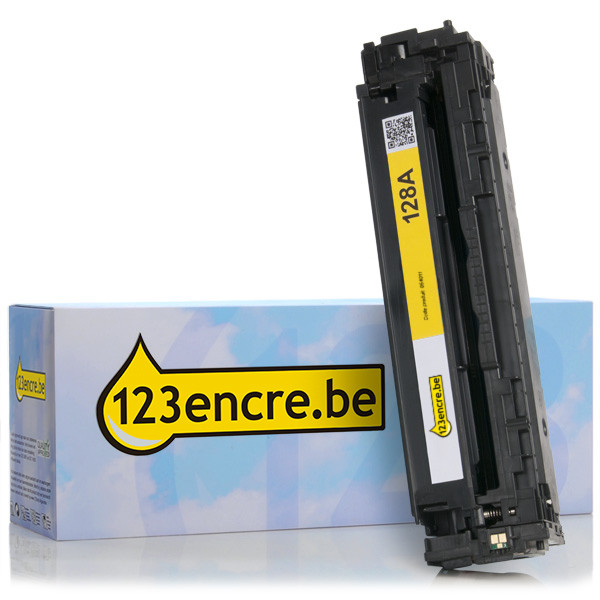HP Marque 123encre remplace HP 128A (CE322A) toner - jaune CE322AC 054015 - 1