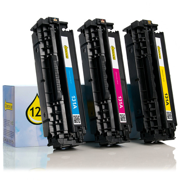HP Marque 123encre remplace HP 131A (U0SL1AM) multipack - cyan/magenta/jaune U0SL1AMC 054811 - 1