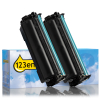 Marque 123encre remplace HP 139A (W1390A) toner duopack - noir 183148 - 1
