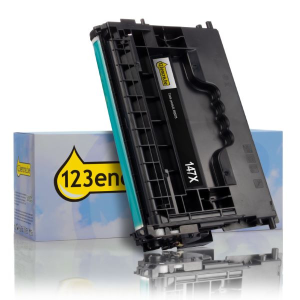 HP Marque 123encre remplace HP 147X (W1470X) toner haute capacité - noir W1470XC W1470YC 093073 - 1