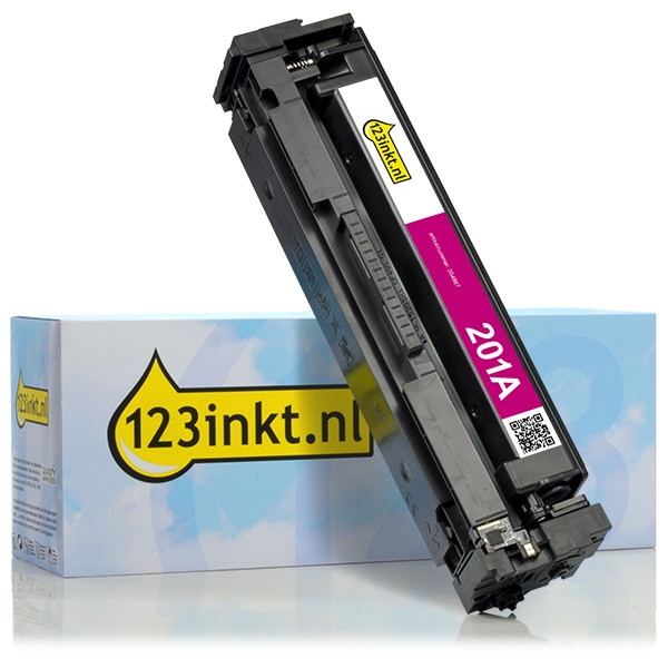 HP Marque 123encre remplace HP 201A (CF403A) toner - magenta CF403AC 054867 - 1