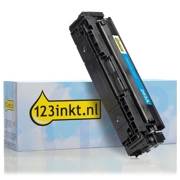 HP Marque 123encre remplace HP 203A (CF541A) toner - cyan CF541AC 055213 - 1