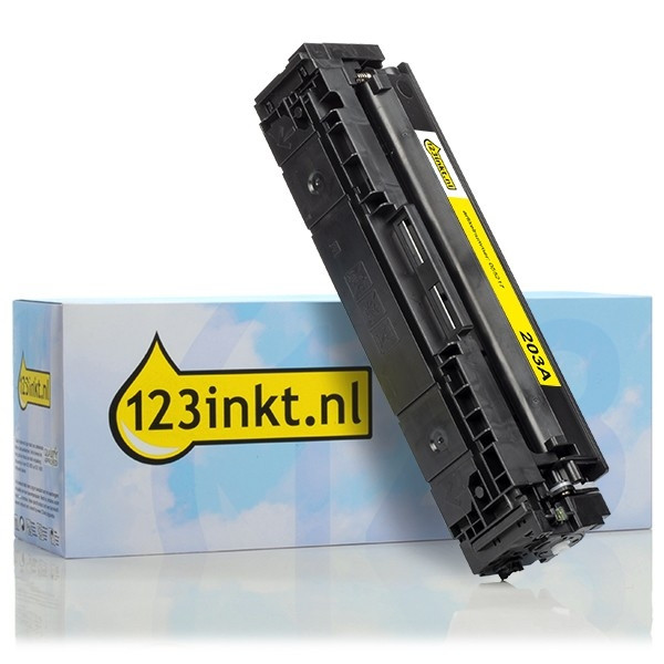 HP Marque 123encre remplace HP 203A (CF542A) toner - jaune CF542AC 055217 - 1