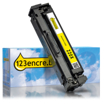 Marque 123encre remplace HP 220X (W2202X) toner haute capacité - jaune 133025