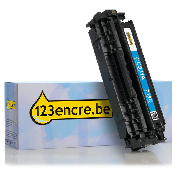 HP Marque 123encre remplace HP 304A (CC531A) toner cyan CC531AC 039825 - 1