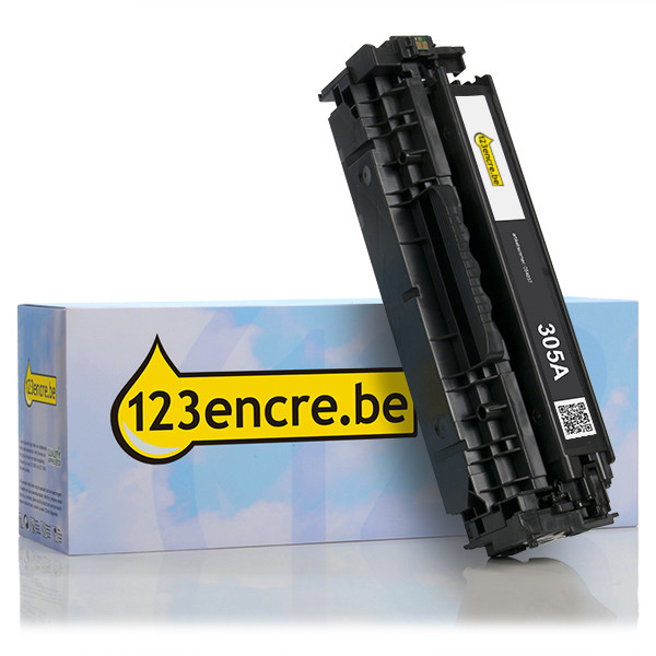 HP Marque 123encre remplace HP 305A (CE410A) toner - noir CE410AC 054057 - 1