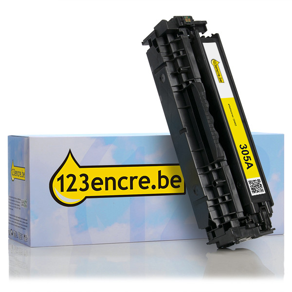HP Marque 123encre remplace HP 305A (CE412A) toner - jaune CE412AC 054063 - 1