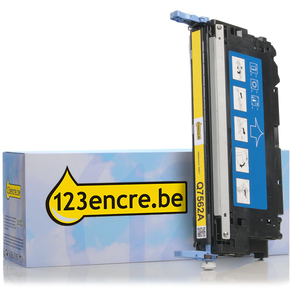 HP Marque 123encre remplace HP 314A (Q7562A) toner jaune Q7562AC 039571 - 1
