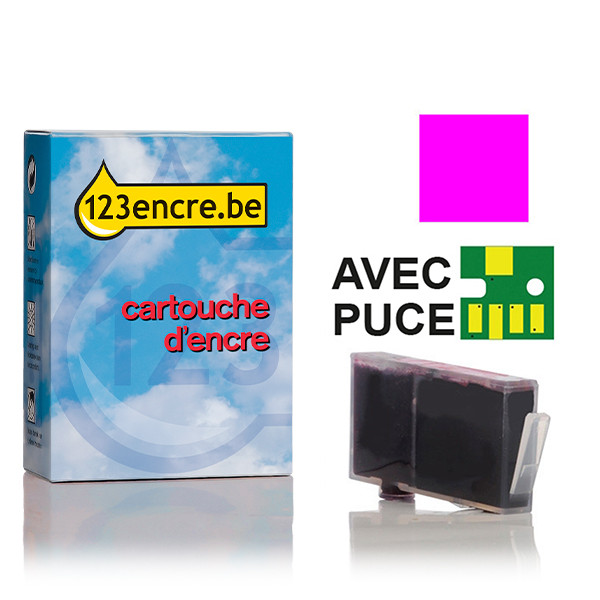 HP Marque 123encre remplace HP 364XL (CB324EE) cartouche d'encre haute capacité  - magenta CB324EEC 044178 - 1