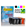 Marque 123encre remplace HP 364XL multipack noir + couleur cyan/magenta/jaune
