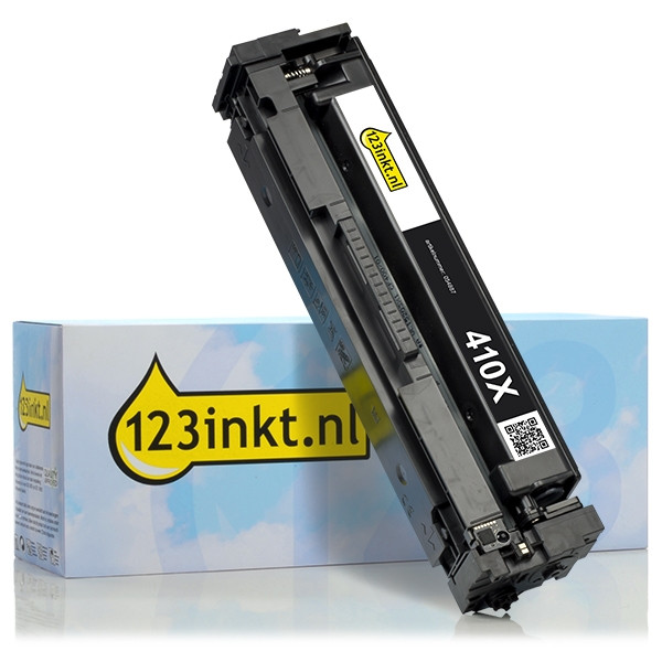 HP Marque 123encre remplace HP 410X (CF410X) toner haute capacité - noir CF410XC 054887 - 1