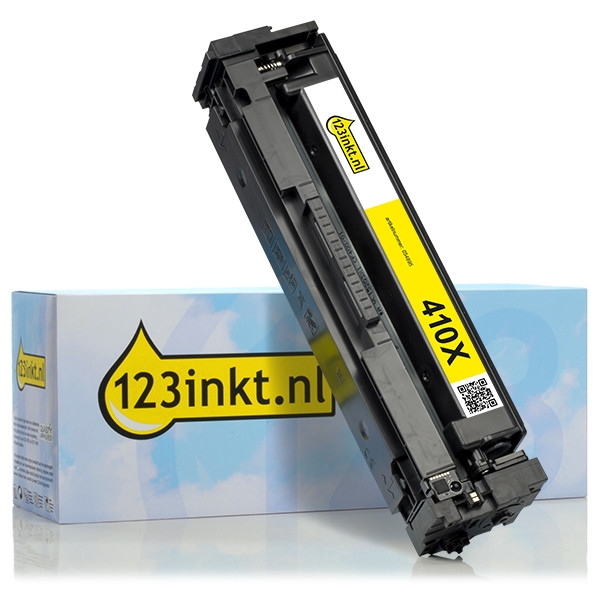 HP Marque 123encre remplace HP 410X (CF412X) toner haute capacité - jaune CF412XC 054895 - 1