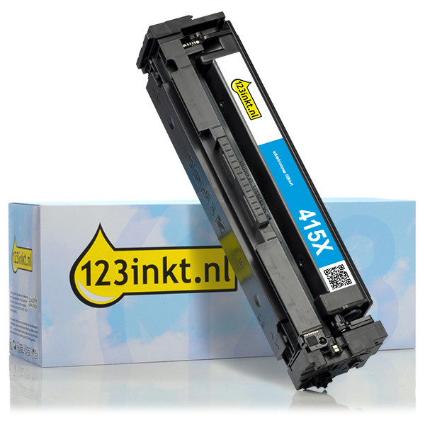 HP Marque 123encre remplace HP 415X (W2031X) toner haute capacité - cyan W2031XC 055441 - 1