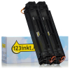 Marque 123encre remplace HP 44A (CF244A) duopack de toners - noir