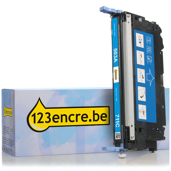 HP Marque 123encre remplace HP 503A (Q7581A) toner cyan Q7581AC 039601 - 1