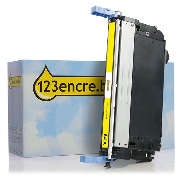 HP Marque 123encre remplace HP 642A (CB402A) toner jaune CB402AC 039711 - 1